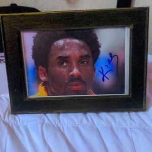 Autographed KOBE BRYANT Photo